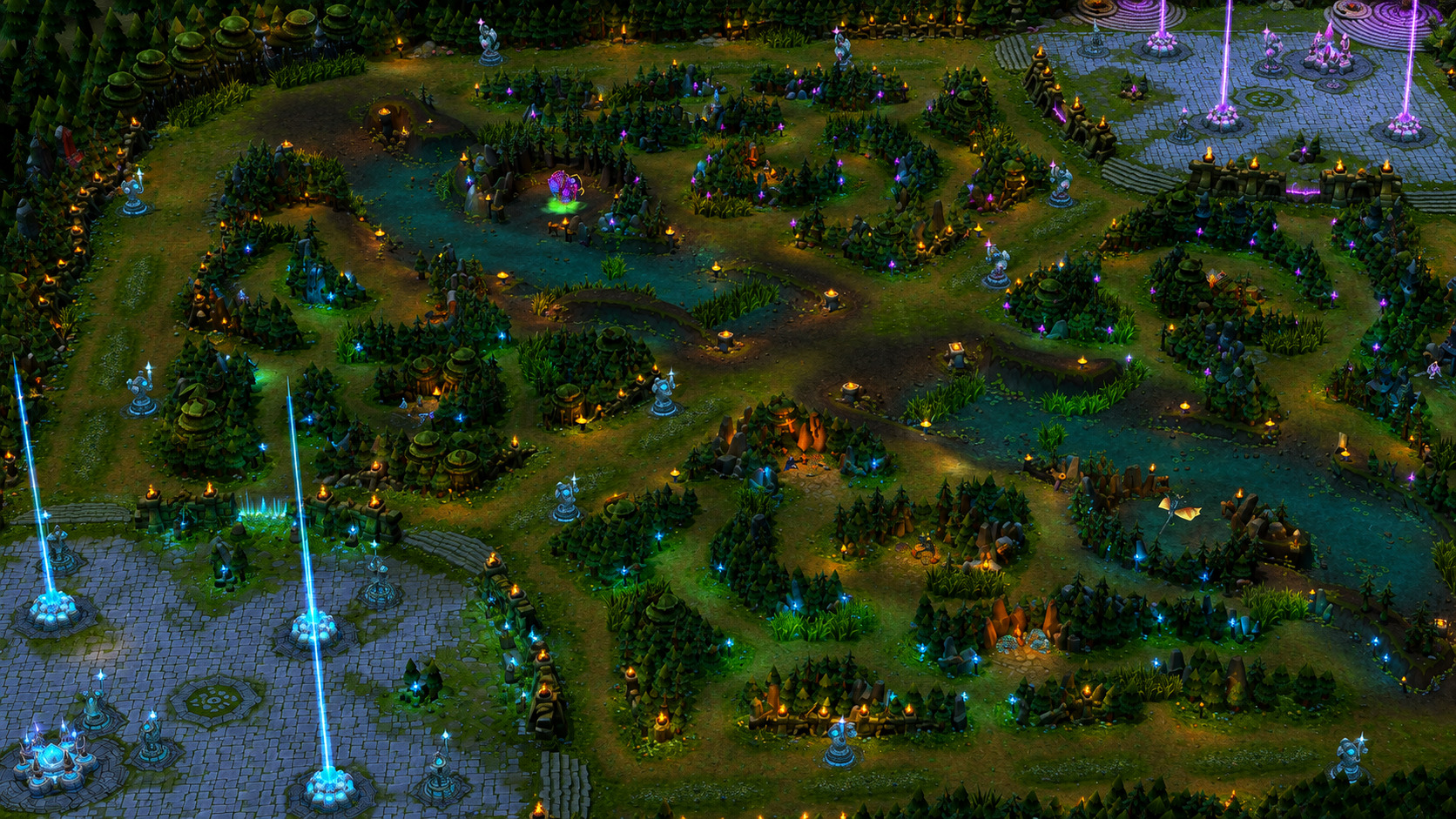 Bản Đồ Summoner's Rift Nguyên Bản: Thay Đổi Gì?