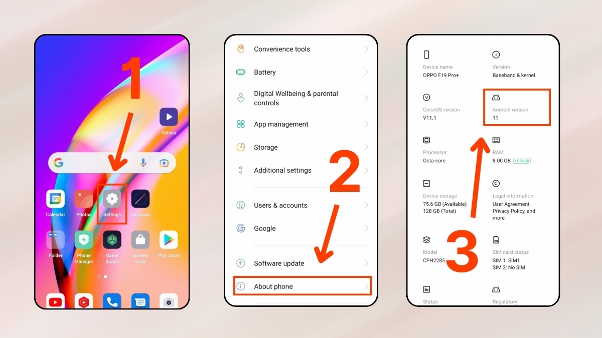 Hướng dẫn tự kiểm tra phiên bản Android và Mức bản vá bảo mật trên máy