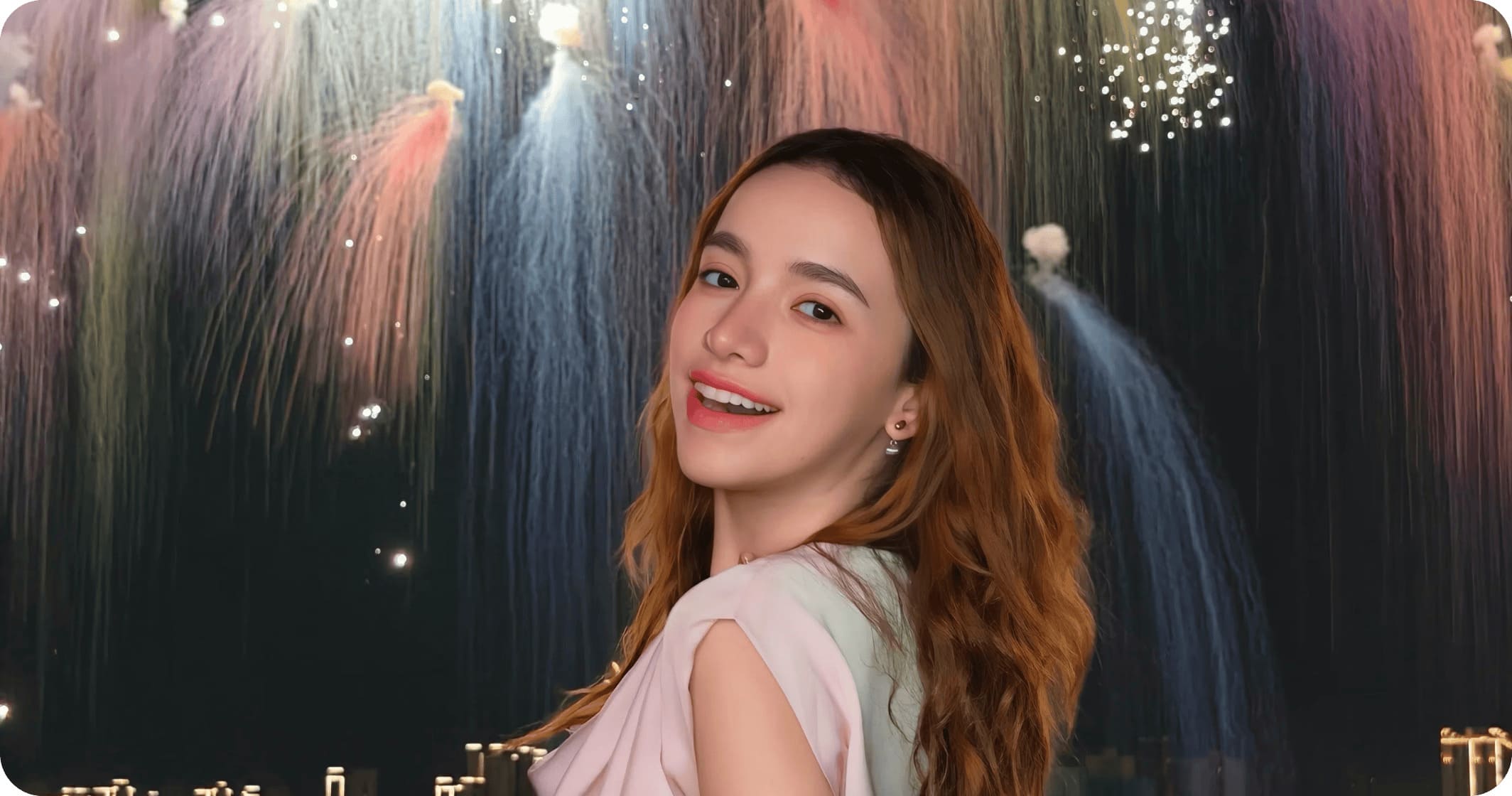 Hỗ trợ chụp chân dung ban đêm sáng