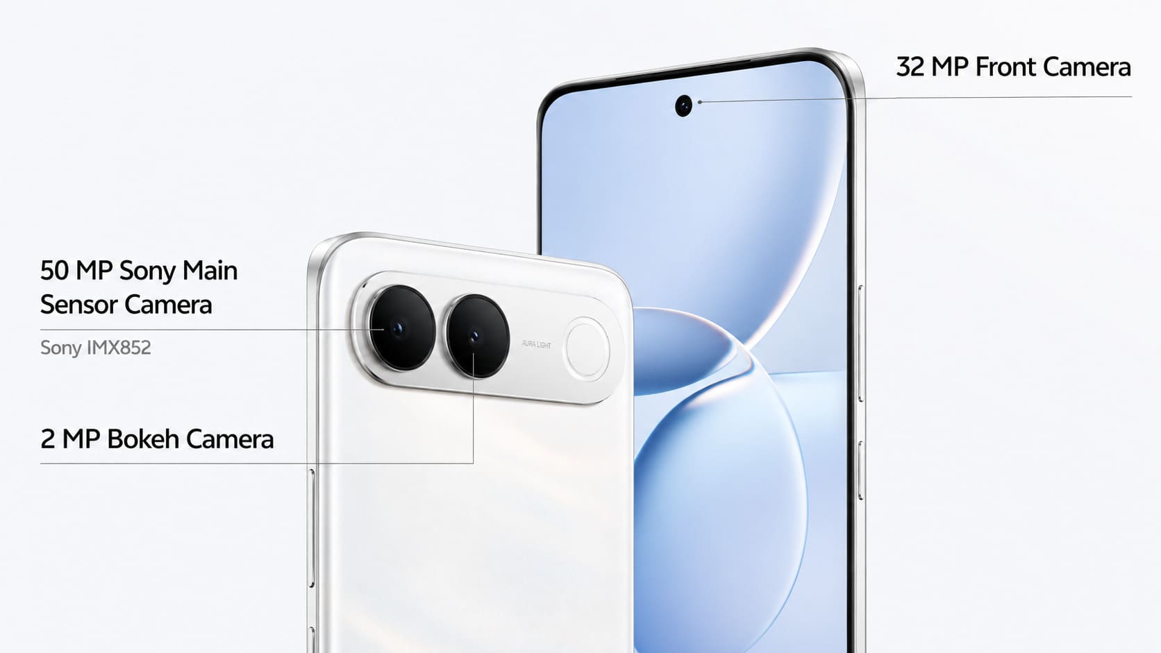 Camera: Cảm Biến Sony IMX852 50MP