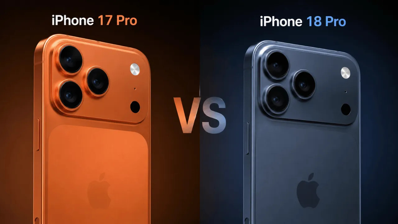 Camera iPhone 18 Pro so với iPhone 17 Pro