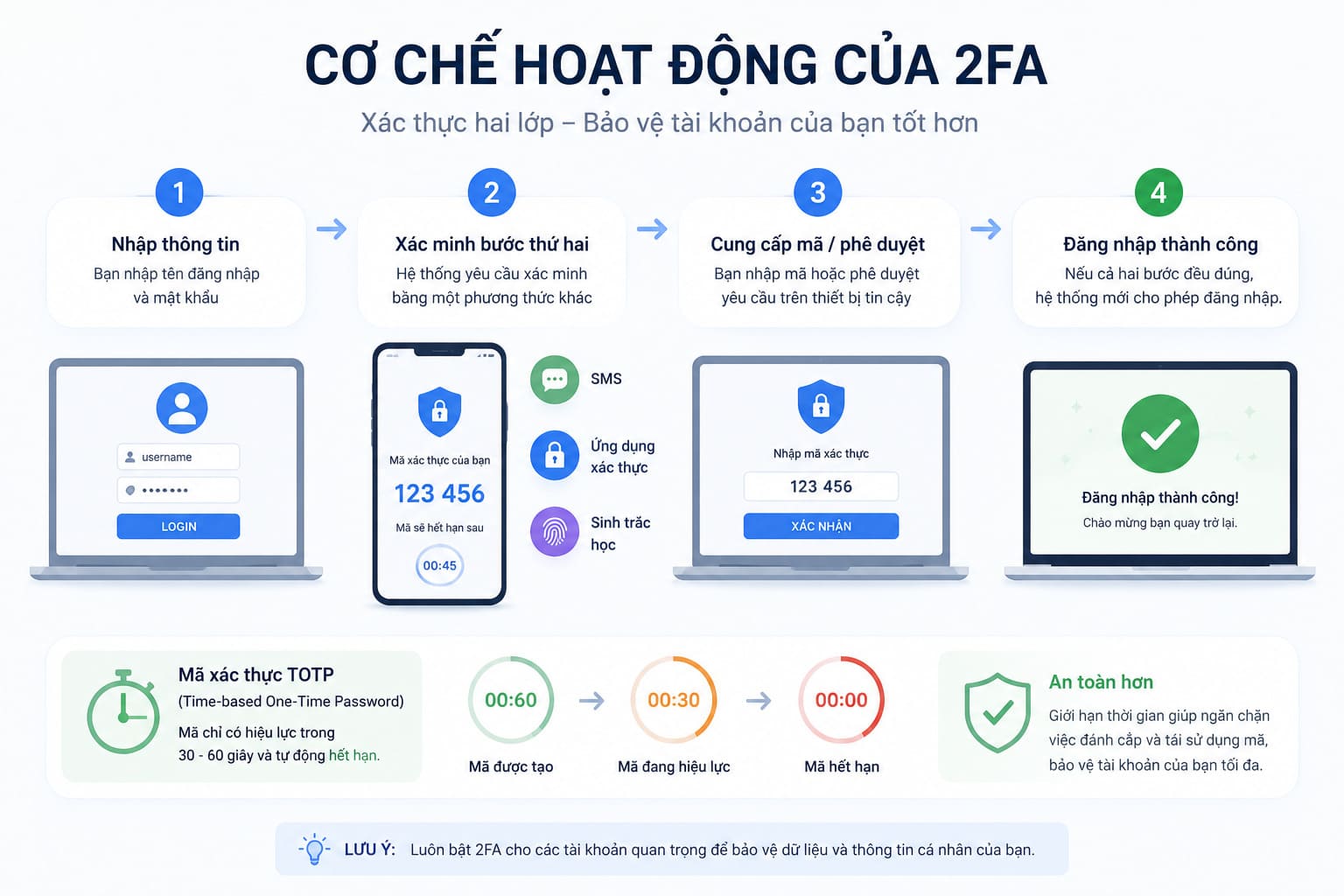 Cơ Chế Hoạt Động Của 2FA