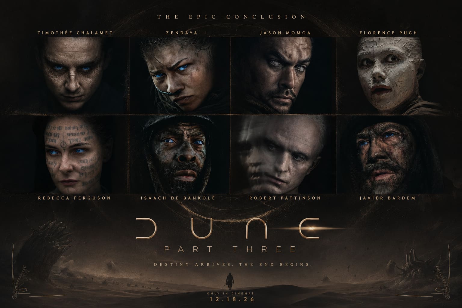 Dàn Diễn Viên: Ai Đóng Vai Gì Trong Dune: Part Three?