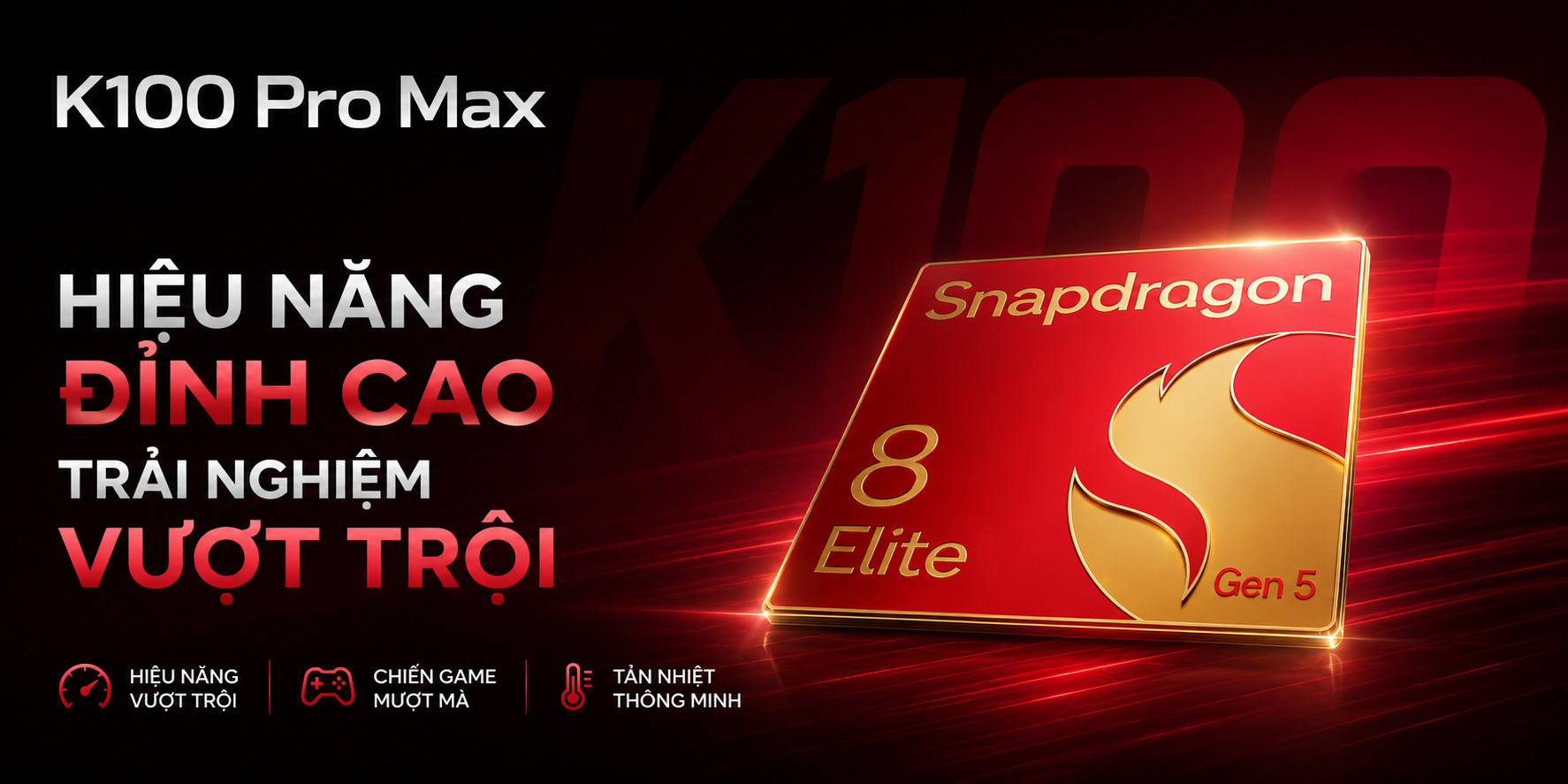 Hiệu năng: Snapdragon 8 Elite Gen 5 đầy đủ nhân