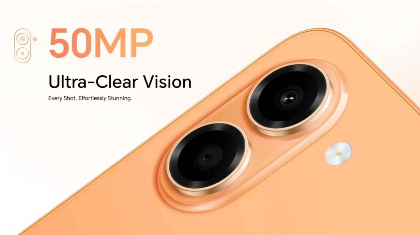 Camera 50MP sắc nét, lưu giữ trọn vẹn khoảnh khắc