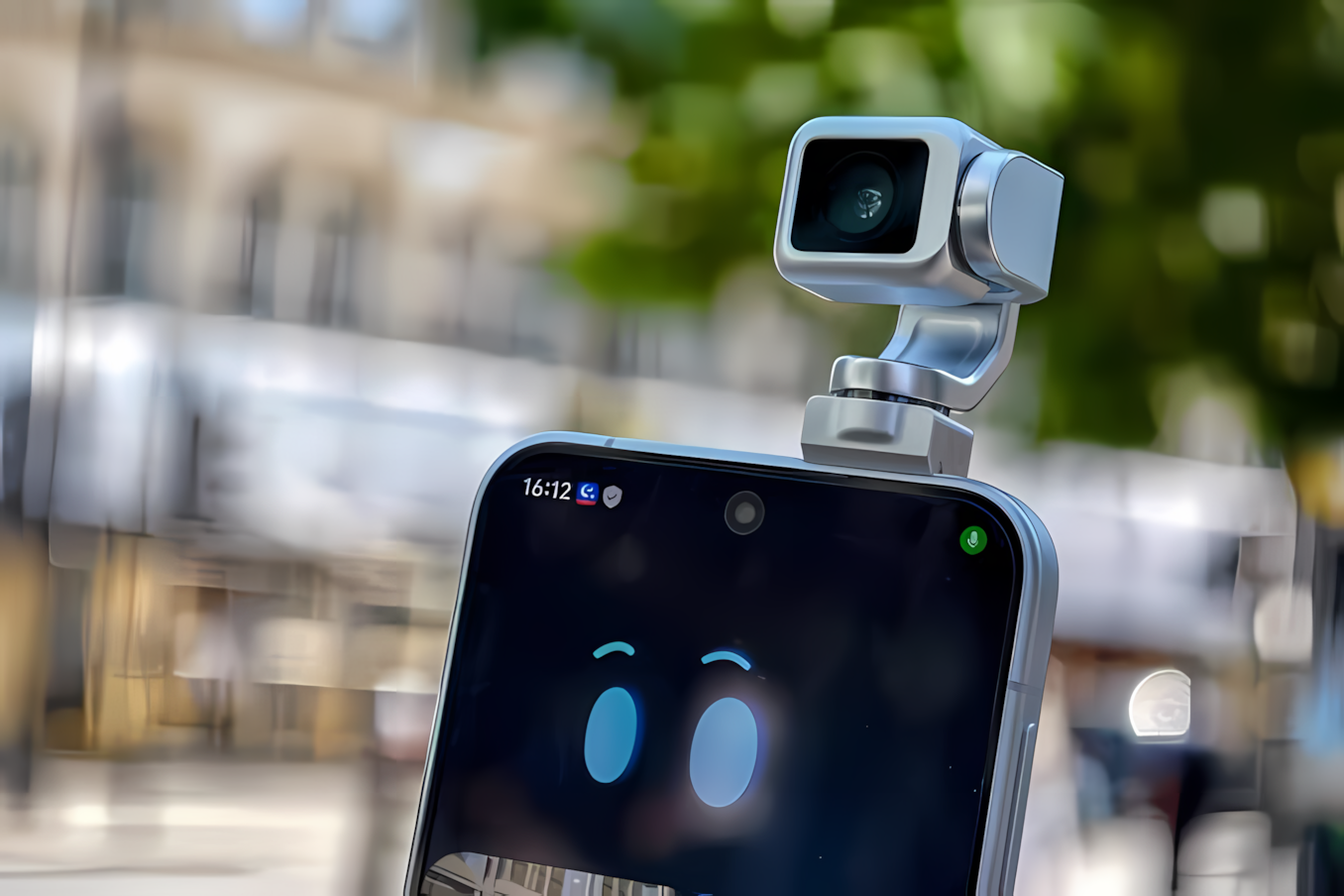 Camera Gimbal tích hợp AI có thể giao tiếp
