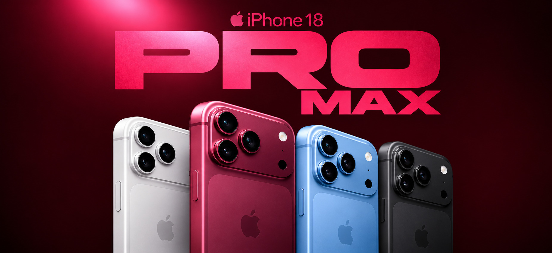 iPhone 18 Pro Max – Màn hình 6.9 inch LTPO 120Hz, chip Apple A20 Pro và camera 48MP toàn diện