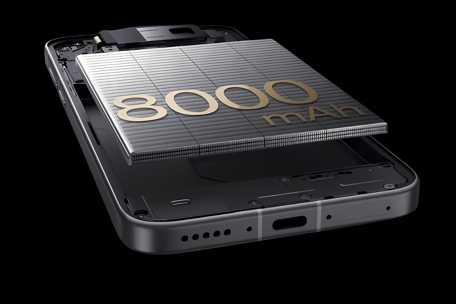 Pin silicon-carbon 8.000 mAh
