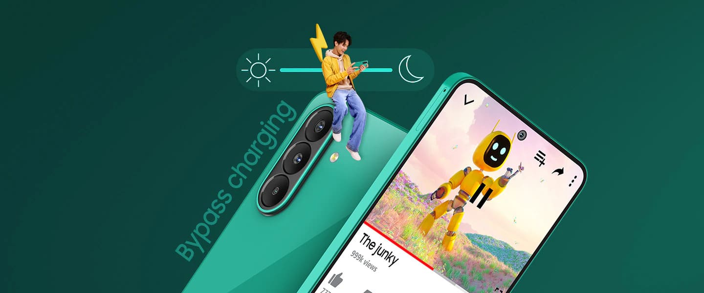 Pin 6.000mAh Kèm Sạc Nhanh 45W
