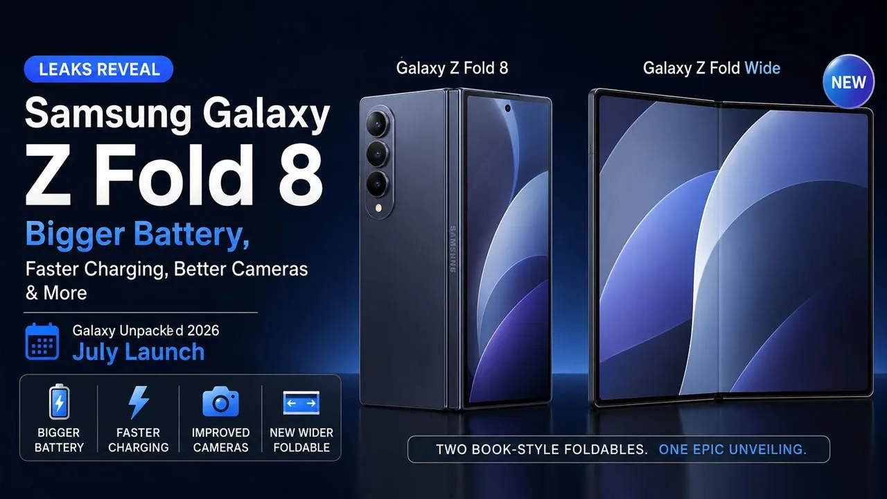 Galaxy Z Fold 8: Cuộc Cách Mạng Diện Mạo "Siêu Mỏng"