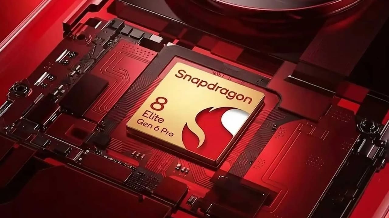 Chip xử lý: Snapdragon 8 Elite Gen 6 Pro tiến trình 2nm