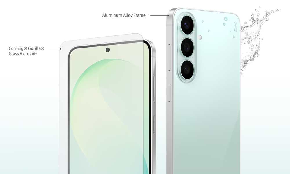 Thiết kế mỏng nhẹ, khung nhôm và Gorilla Glass Victus+
