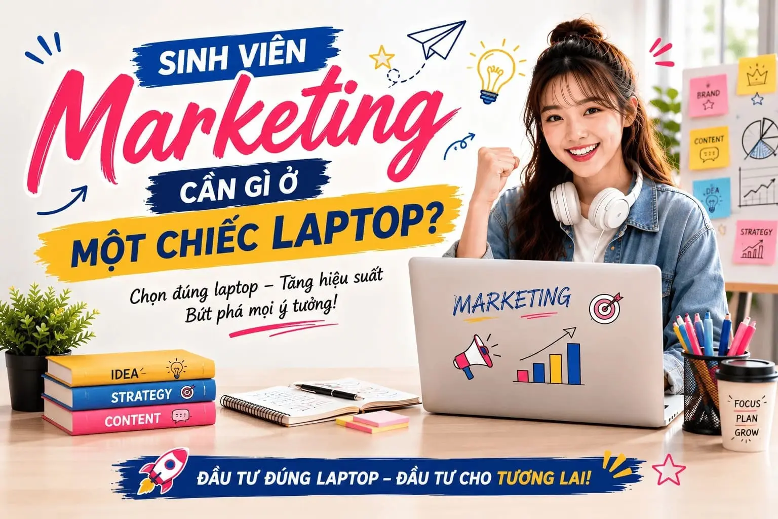 Sinh Viên Marketing Cần Gì Ở Một Chiếc Laptop?