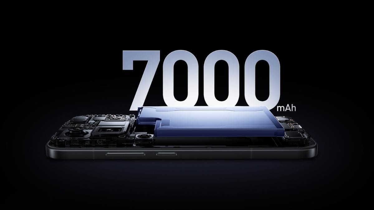 Viên Pin Khổng Lồ 7000 mAh Cùng Sạc Nhanh 100W