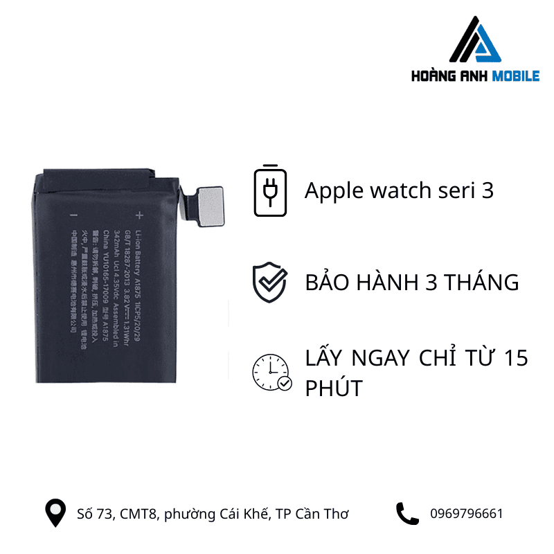 Thay Pin Apple Watch Series 3