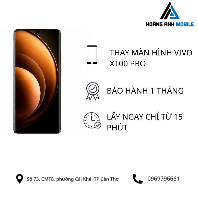 Thay màn hình Vivo X100 Pro