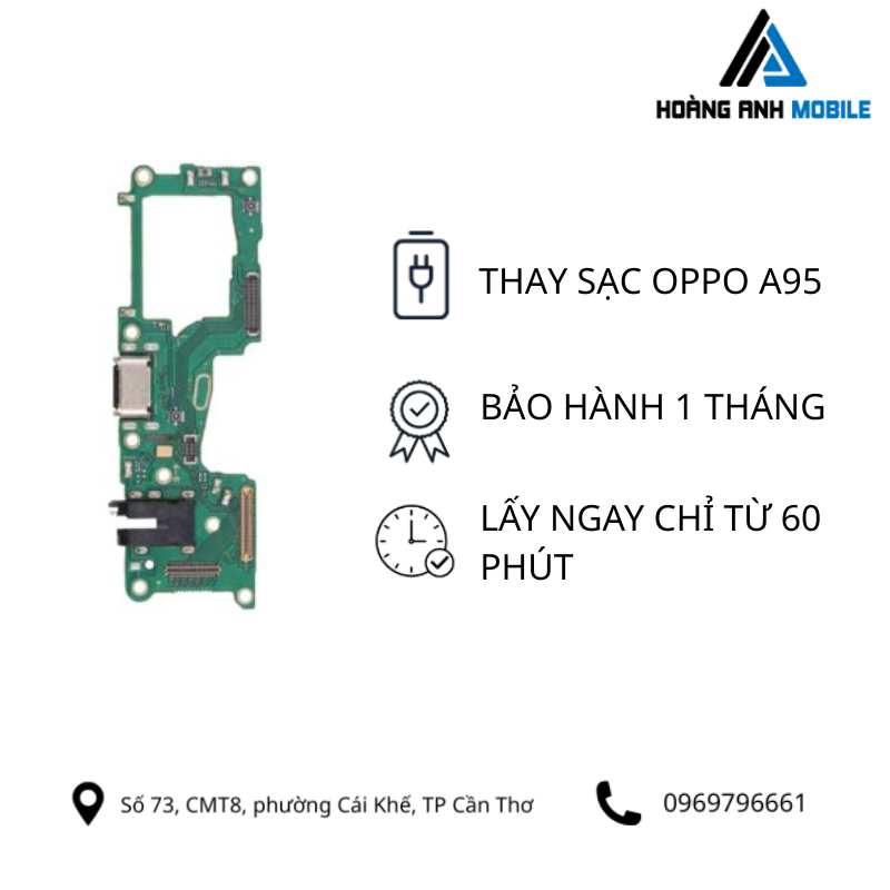 Thay sạc Oppo A95