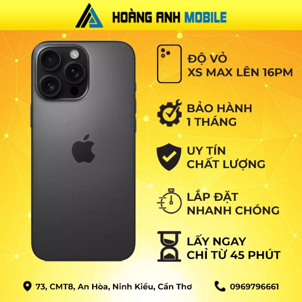 Độ vỏ XS Max lên 16 Pro Max