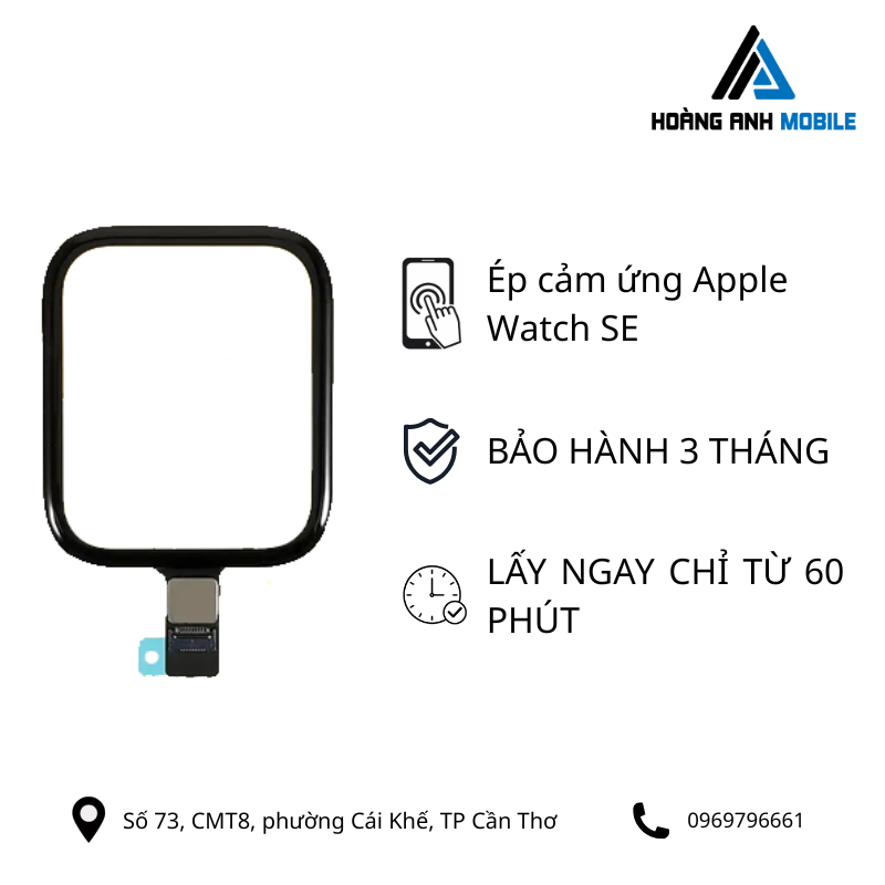 Ép cảm ứng Apple Watch SE