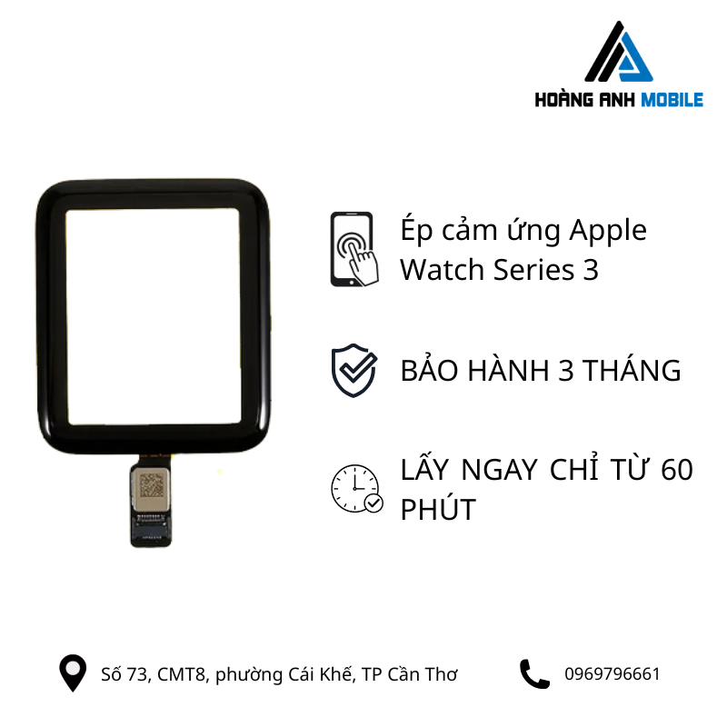 Ép cảm ứng Apple Watch Series 3