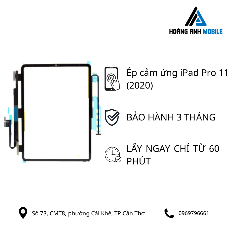 Ép cảm ứng iPad Pro 11 (2020)