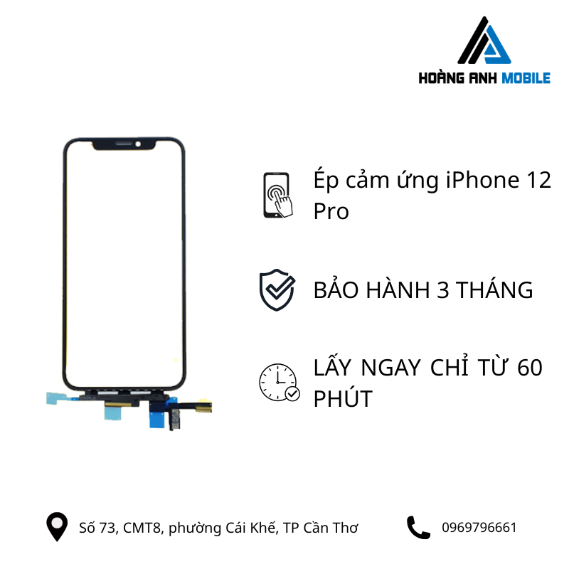 Ép cảm ứng iPhone 12 Pro