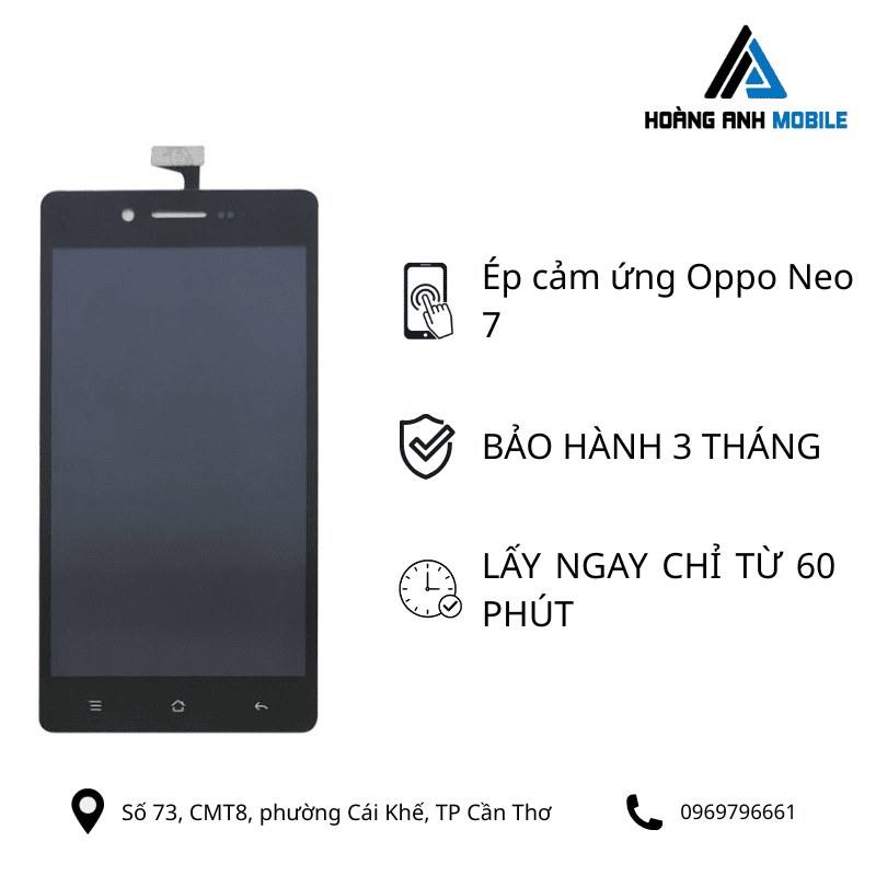 Ép cảm ứng Oppo Neo 7