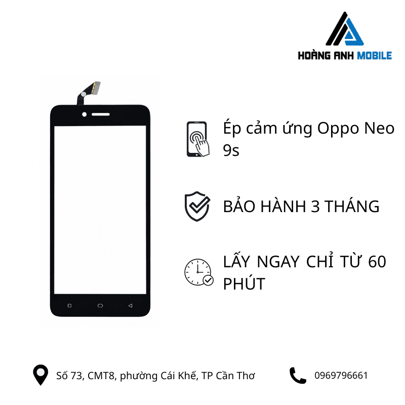 Ép cảm ứng Oppo Neo 9s