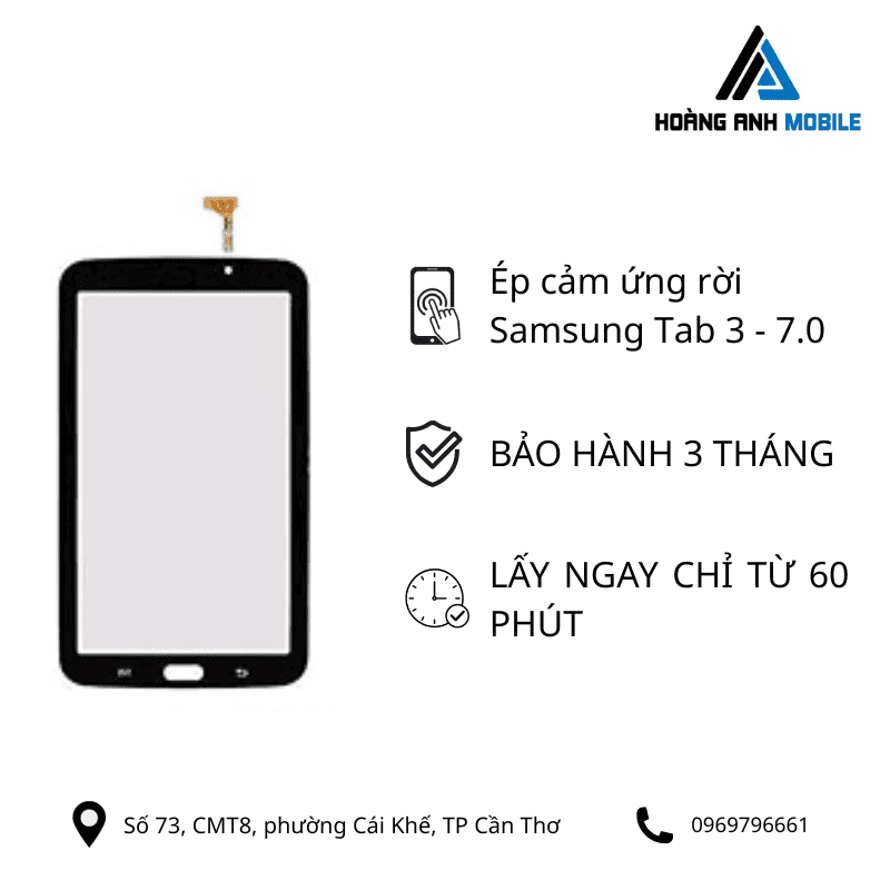 Ép cảm ứng rời Samsung Tab 3 - 7.0