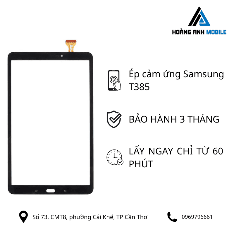 Ép cảm ứng Samsung T385
