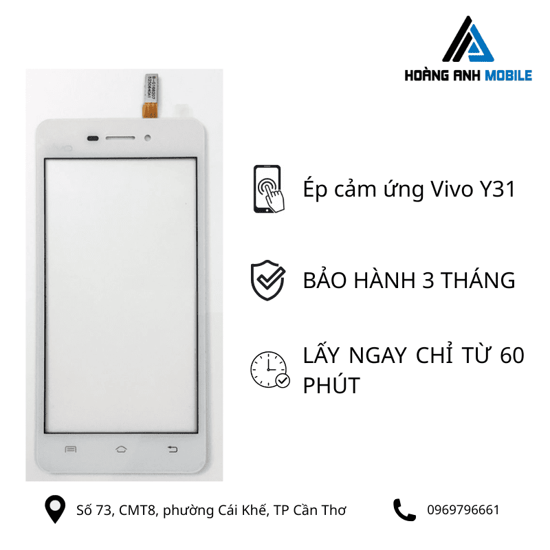 Ép cảm ứng Vivo Y31