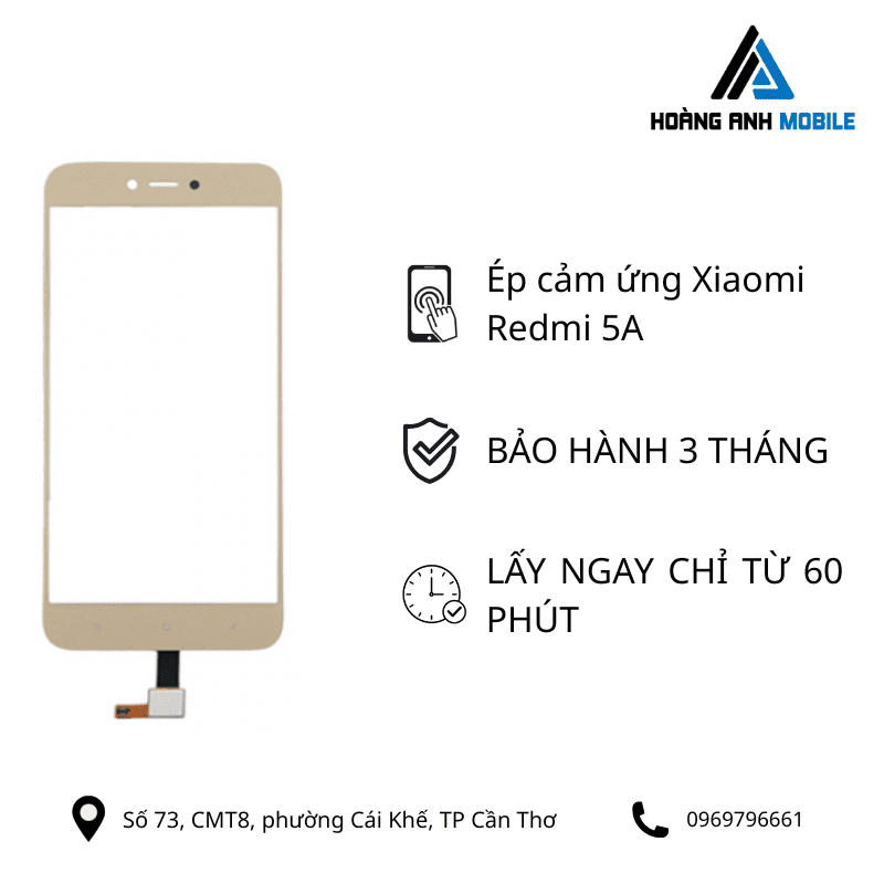 Ép cảm ứng Xiaomi Redmi 5A