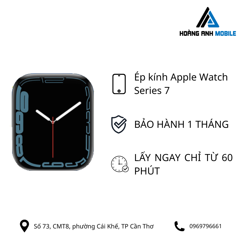 Ép kính Apple Watch Series 7
