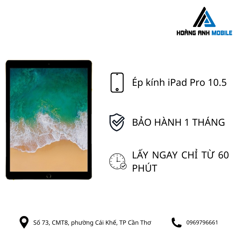 Ép kính iPad Pro 10.5