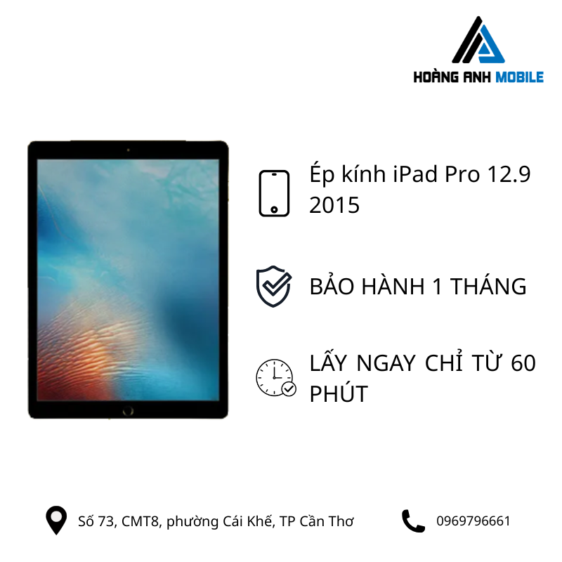 Ép kính iPad Pro 12.9 2015