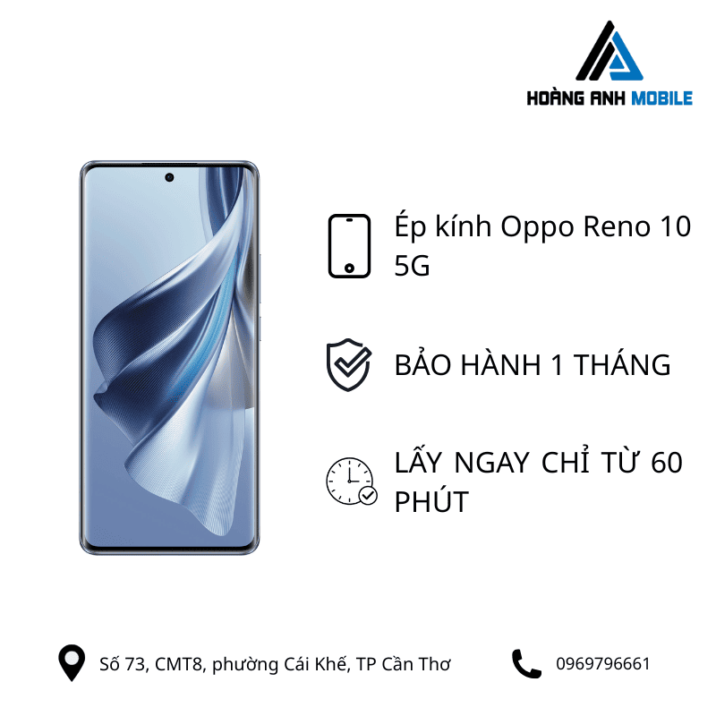 Ép kính Oppo Reno 10 5G