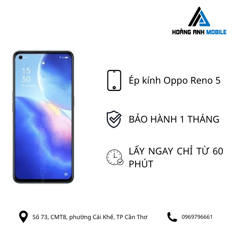 Ép kính Oppo Reno 5