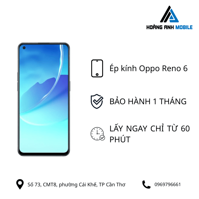 Ép kính Oppo Reno 6