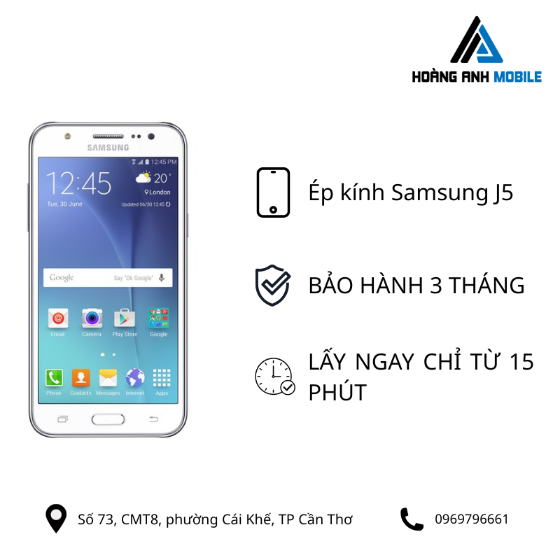 Ép kính Samsung J5