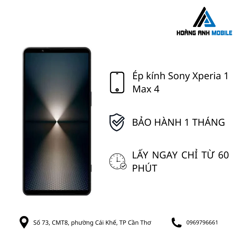 Ép kính Sony Xperia 1 Max 4