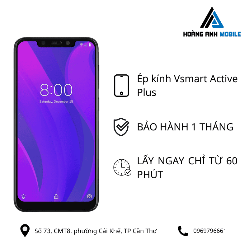 Ép kính Vsmart Active Plus