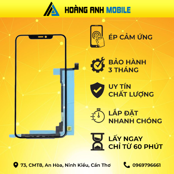 Ép cảm ứng iPhone 12 Pro Max