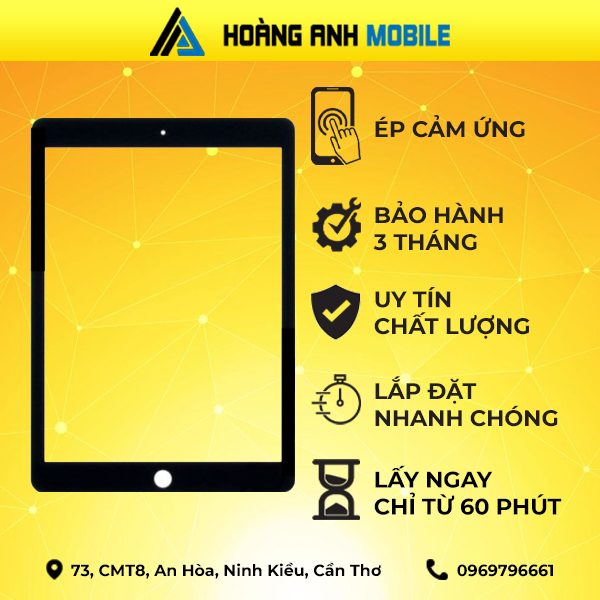 Ép cảm ứng iPad mini 1