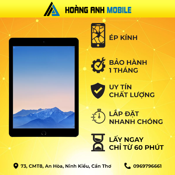 Ép kính iPad Air 2