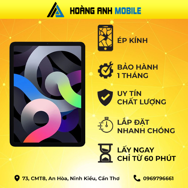 Ép kính iPad Air 4