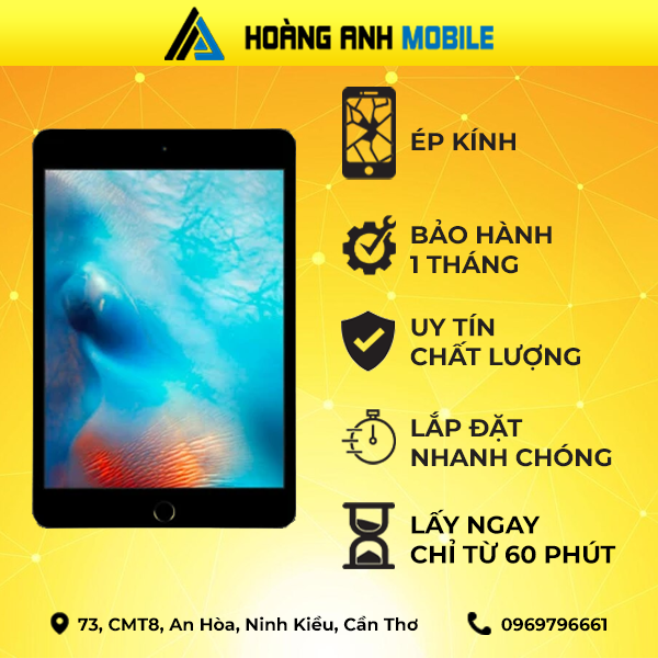 Ép kính iPad Mini 4