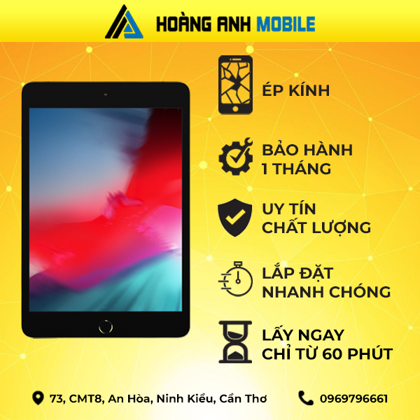 Ép kính iPad Mini 5