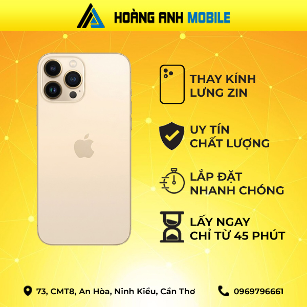 Thay Kính Lưng iPhone 13 Pro Max
