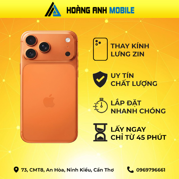 Thay Kính Lưng iPhone 17 Pro