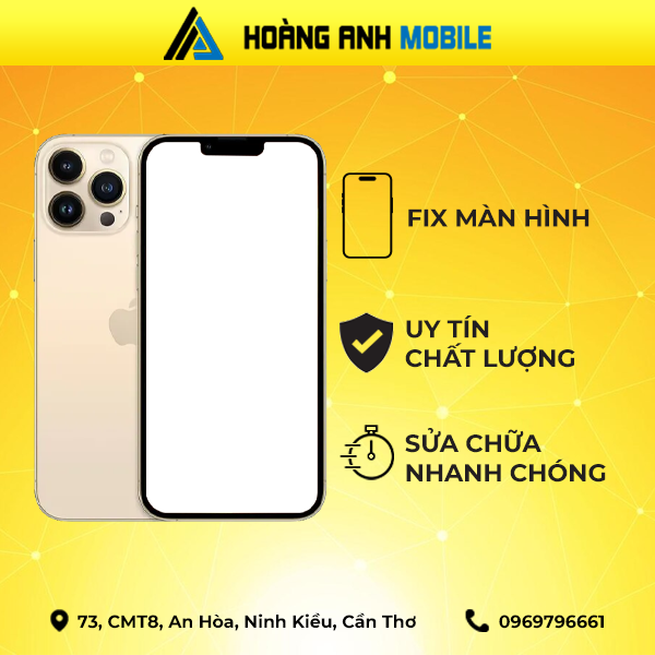 Fix xanh màn, trắng màn iPhone 13 Pro Max